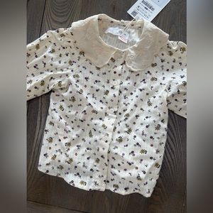 Zara Toddler Girl blouse Size:18-24 months